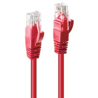 LINDY UTP мрежов кабел, Cat. 6, червен, 30.0 м LNY-48040