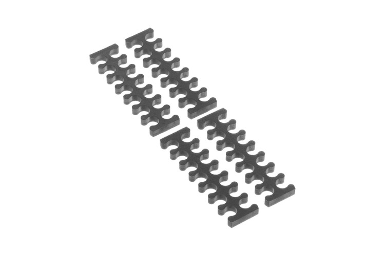 Alphacool Eiskamm X14 - 3mm black - 4 pcs