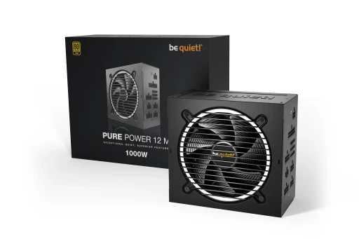be quiet! Pure Power 12M 1000W PCI-E Gen5 захранване
