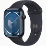 Часовник Apple Watch S9 GPS 45mm Midnight Alu Case w Midnight Sport Band M/L
