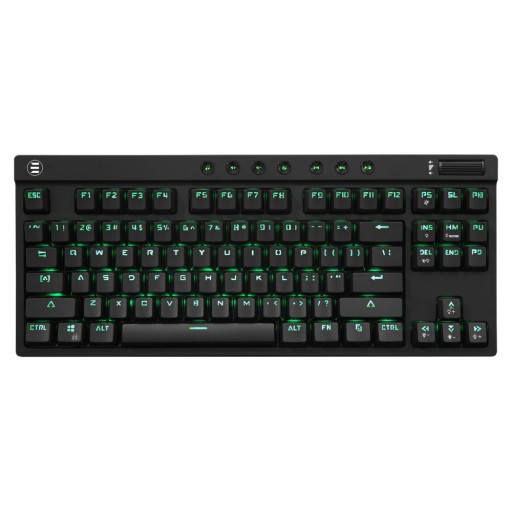 WHITE SHARK KODACHI Клавиатура, ESL-K1, 87+7 multimedia, RGB, OUTEMU RED, механична, USB-C