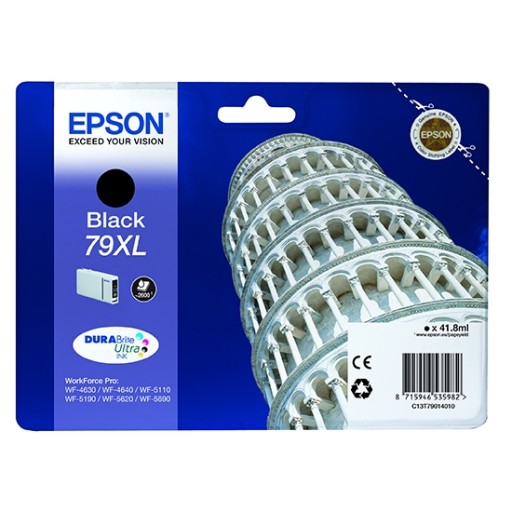Epson Singlepack Black 79XL DURABrite Ultra Ink Cartridge