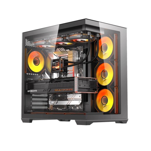Darkflash EATX C280 7 ARGB fans кутия за компютър