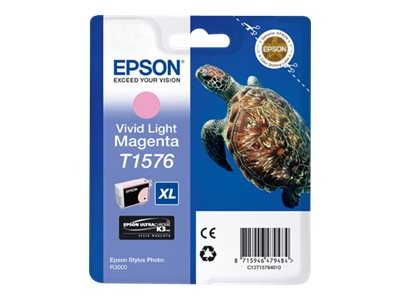 Epson T1576 vivid light magenta ink cartridge консуматив