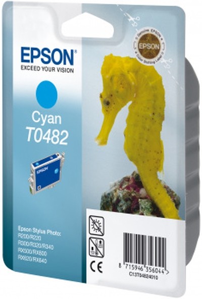 Epson T0482 Cyan Ink Cartridge консуматив