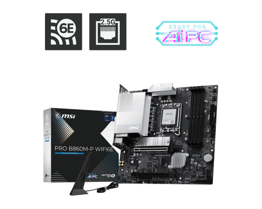 MSI Pro B860M-P WIFI6E mATX дънна платка