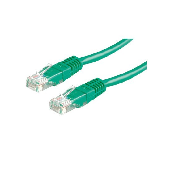 мрежови кабел LAN UTP Patch Cat. 6 5 метра зелен