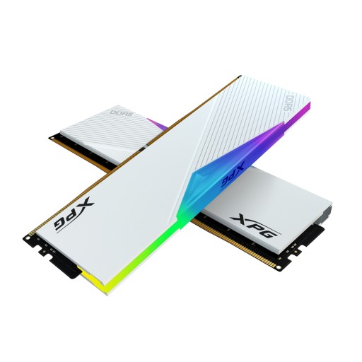 Adata Lancer RGB 32GB (2x16GB) DDR5 7200MHz памет бял