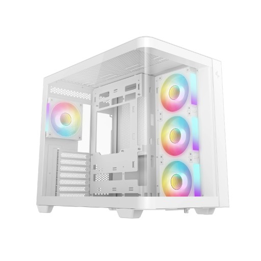 DeepCool ATX CG530U 4F WH 4 ARGB Fans кутия за компютър
